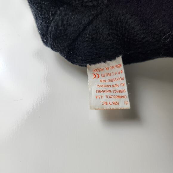 Ty Beanie Babies 1996 Congo the Gorilla Beanbag Plush Black Brown 6" Without Tag - Picture 7 of 8